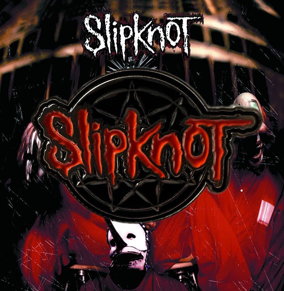 Slipknot 'Wait and Bleed' Punk Enamel Pin - Heavy Metal Band Merch Collectible for Fans