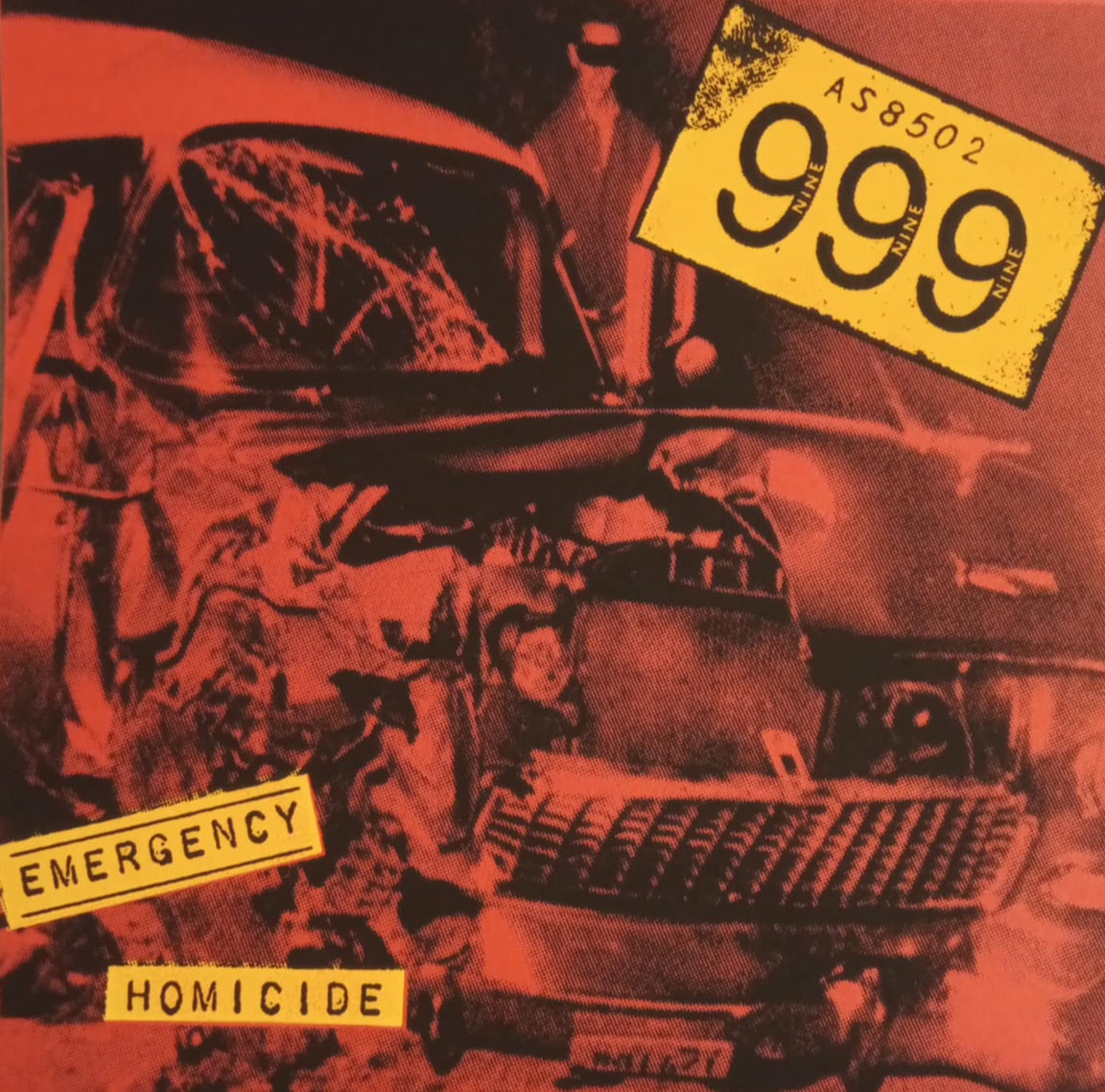 999 Emergency/Homicide 7" Red Vinyl (2003 Radio Sessions)